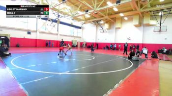 110 lbs Cons. Round 1 - Ehra Ji, Peninsula vs Ashley Mariano, Ayala