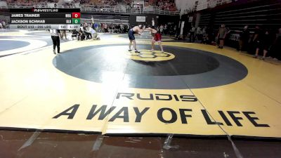 285 lbs Round Of 16 - James Trainer, Montgomery Bell Academy vs Jackson Schwab, Blair Academy