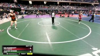 5A 126 lbs Quarterfinal - Hunter Bogner, Dumas vs Kai Mcdermott, Frisco Heritage