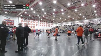 113 lbs Cons. Round 5 - Austin Buerger, Columbus St. Francis DeSales vs Nolan Deshon, Saint Vincent Saint Mary