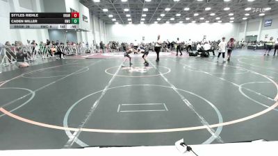85 lbs Rr Rnd 1 - Styles Riehle, Brawler Elite - EL vs Caden Miller, Reaper Wrestling Club - EL