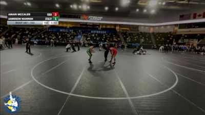150 lbs Cons. Round 2 - Jameson Warren, Staley vs Amari McCaleb, Fort Dodge