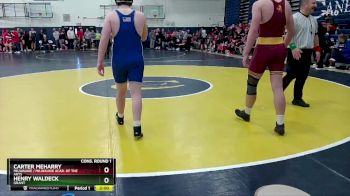 190 lbs Cons. Round 1 - Henry Waldeck, Grant vs Carter Meharry, Milwaukie / Milwaukie Acad. Of The Arts