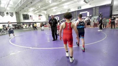 108 lbs Semifinal - Ryan Rodriguez, Red Nose Wrestling School vs Shawn Close, Jamesburg Indians