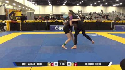 KELLI ELAINE DUBOIS vs HAYLEY MARGARET CURTIS 2025 World IBJJF Jiu-Jitsu No-Gi Championship
