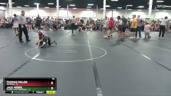 72 lbs Round 3 (4 Team) - Jack Niebel, Moser`s Mat Monsters vs Thomas Miller, Rampage