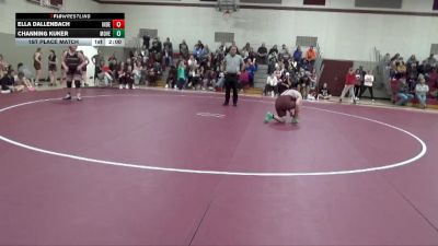 168-178 lbs 1st Place Match - Ella Dallenbach, Independence Girls vs Channing Kuker, Mount Vernon Girls