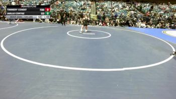 105 lbs Semifinal - Timmery Condit, Pomona vs Jaelle Cortez, Gilroy