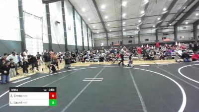 58 lbs Quarterfinal - Zayden Cross, Independent vs Levi Launit, Mat Demon WC