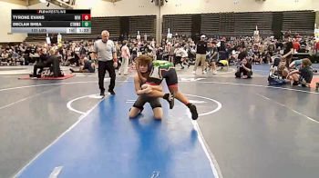 131 lbs Rr Rnd 2 - Tyrone Evans, Revival X vs Declan Shea, CT Whale Beluga - ESE