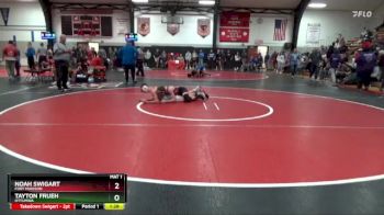 126 lbs Round 4 - Tayton Frueh, Ottumwa vs Noah Swigart, Fort Madison
