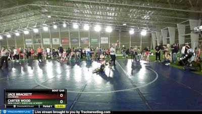 78 lbs Cons. Round 4 - Carter Wood, Iron County Wrestling Academy vs Jace Brackett, Colorado