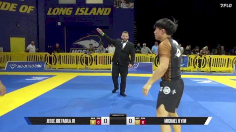 Michael H Yim vs Jesse Joe Fabila Jr 2025 Pan IBJJF Jiu-Jitsu No-Gi Championship