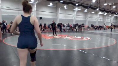 117 lbs Cons. Round 2 - Lyric Hetzer, Unattached vs Isabella Coronado, Eastern Oregon