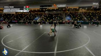 110 lbs Cons. Round 3 - Angela Wang, Iowa City West vs Kambree Westendorf, Waverly-Shell Rock