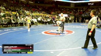 138 Class 4 lbs Cons. Round 3 - James Lovelady, Liberty North vs Brayden Eikermann, Francis Howell