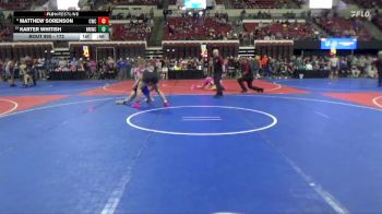 172 lbs Cons. Round 4 - Matthew Sorenson, Coyote Wrestling Club vs Karter Whitish, North Montana Wrestling CLub