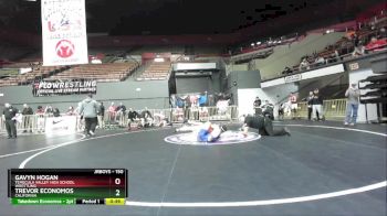 150 lbs Cons. Round 6 - Trevor Economos, California vs Gavyn Hogan, Temecula Valley High School Wrestling