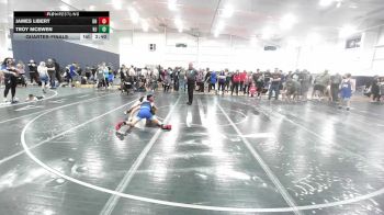 102 lbs Quarterfinal - James Libert, OH vs Troy McEwen, NJ
