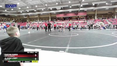 101 lbs Semifinal - Farynn Rhees, Greater Heights vs Alayah Losey, Maize WC