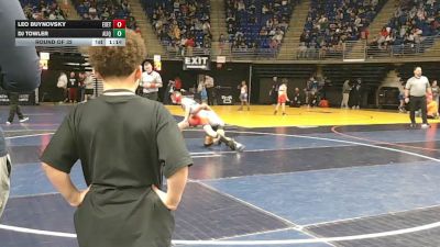 95 lbs Round Of 32 - Leo Buynovsky, Exeter Twp vs DJ Towler, Aliquippa