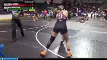 132 lbs Cons. Round 4 - Savannah Brehm, Colorado vs Kennedy Blanton, Oregon