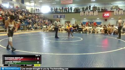 106 lbs 2nd Wrestleback (8 Team) - Cayson Wadley, East Laurens vs Raymond Bentley, Oglethorpe County