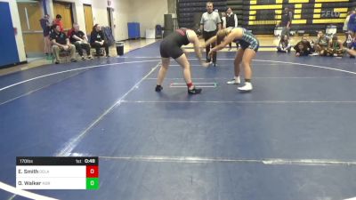 170 lbs Consy 6 - Emily Smith, Delaware Valley vs Octavia Walker, Norwin