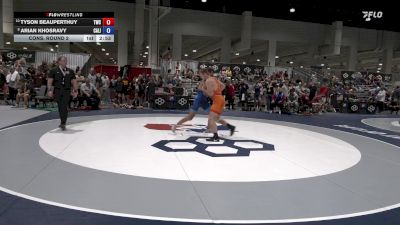 82 lbs Cons. Round 2 - Tyson Beauperthuy, Tiger Wrestling Club vs Arian Khosravy, California