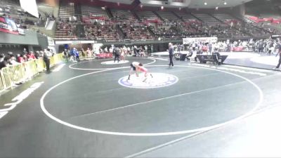 96 lbs Quarters - Samuel Briggs, Community Youth Center - Concord Campus Wrestling vs William Max, Savage House Wrestling Club