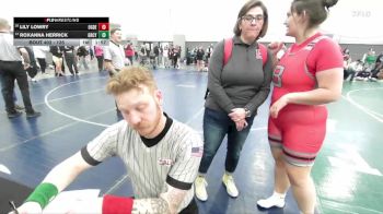 135 lbs Cons. Round 1 - Roxanna Herrick, Green Canyon vs Lily Lowry, Ogden