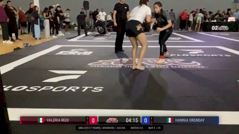 Valeria Rizo vs Hannia Orenday 2025 ADCC Guadalajara Open