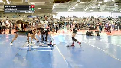 132 lbs Round Of 32 - Indigo Kimball, CT vs JayAnna Hahn, NJ
