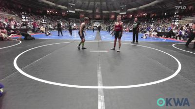 110 lbs Round Of 16 - Teddy Galligher, Barnsdall Youth Wrestling vs Rhett Reynolds, Piedmont