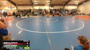 138B Semifinal - Cameron Sisneros, Thunder Basin High School vs Joseph C. McGinley, Natrona County