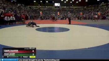 6A - 170 lbs Champ. Round 1 - Noah Sharp, Olathe Northwest vs Chase Calhoon, Topeka-Washburn Rural