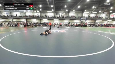 110 lbs Round Of 32 - David Chen, Benjamin Cardozo vs Cole Desiano, Ridgefield