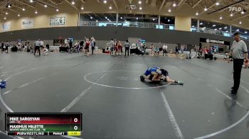 80 lbs Quarterfinal - Maximus Milette, Reaper Wrestling Club vs Mike Sargsyan, LWC