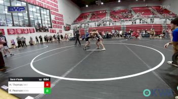 64 lbs Semifinal - Hunter Thomas, Smith Wrestling Academy vs River Pearson, Scrap Yard Training