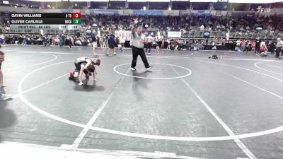 66 lbs Consi Of 8 #1 - Gavin Williams, A-Town Elite WC vs Oliver Carlisle, Roxana