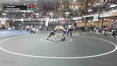 132 lbs Cons. Round 1 - Luke Smith, Effingham-Atchison Co Community HS vs Ryder Whiteside, Leon Bluestem HS