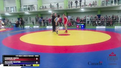55kg Champ. Round 1 - Connor Smith, Mountaintop WC vs Richard Baxter, Lakehead WC