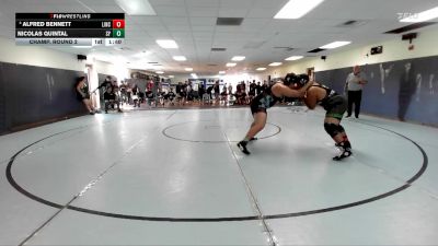 285 lbs Champ. Round 2 - Nicolas Quintal, San Ysidro vs Alfred Bennett, Lincoln
