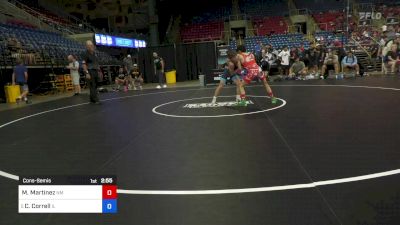 106 lbs Cons-semis - Maddox Martinez, NM vs Caden Correll, IL