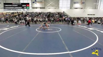 116 lbs Cons. Round 2 - Alexzander Lombardo, WRCL Wrestling Club vs Braxton Cooney, Newark Youth Wrestling Club (Western Region)