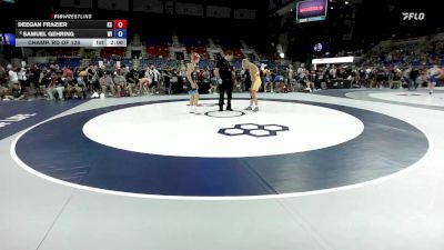 150 lbs Champ. Rd Of 128 - Deegan Frazier, KS vs Samuel Gehring, WI
