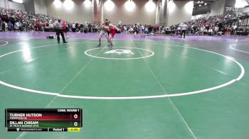 144C Cons. Round 1 - Dillan Chisam, St. Pius X (Kansas City) vs Turner Hutson, Thompson HS