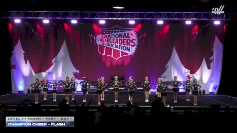 Champion Cheer - Flash [2025 L1.1 Youth - PREP Day 1] 2025 NCA Holiday Classic
