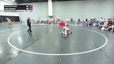113 lbs Braxton Plunk, Oklahoma Blue vs Cruz Gannon, Iowa