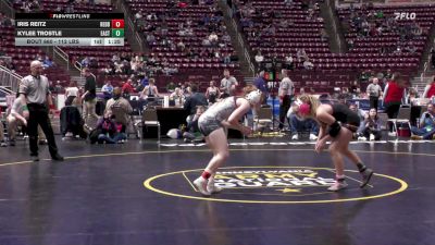 112 lbs Quarterfinal - Iris Reitz, Redbank Valley-G vs Kylee Trostle, Eastern Lebanon Co.-G